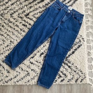 Zara High Waisted Mom Jeans